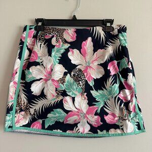 Vintage Polo Ralph Lauren Golf Skort, Size 6,  Flower Print, Skirt, Pickleball